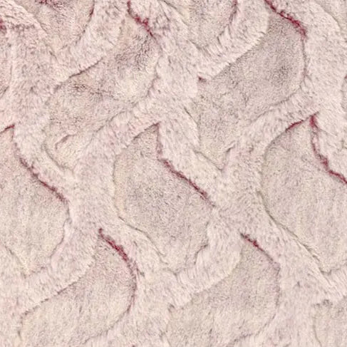 Luxe Cuddle Bunny Bailey Vintage Rose Fabric per yard