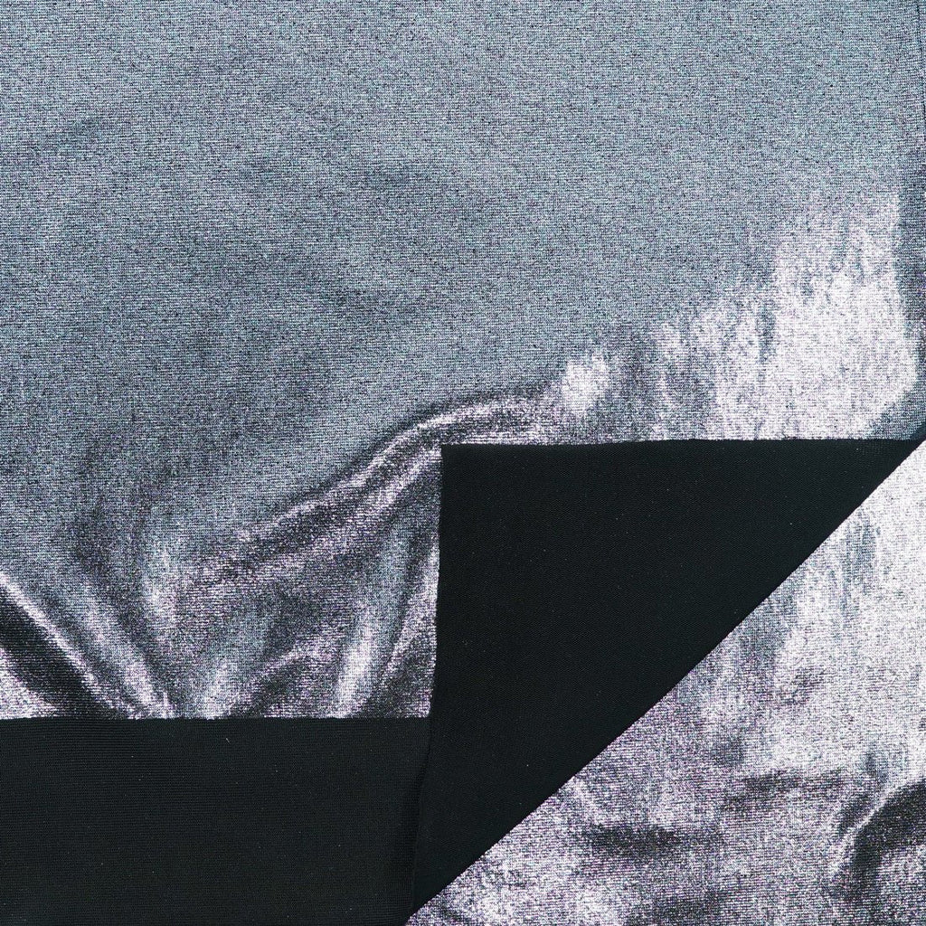 Mercury Titanium Foiled Spandex Fabric | CDW