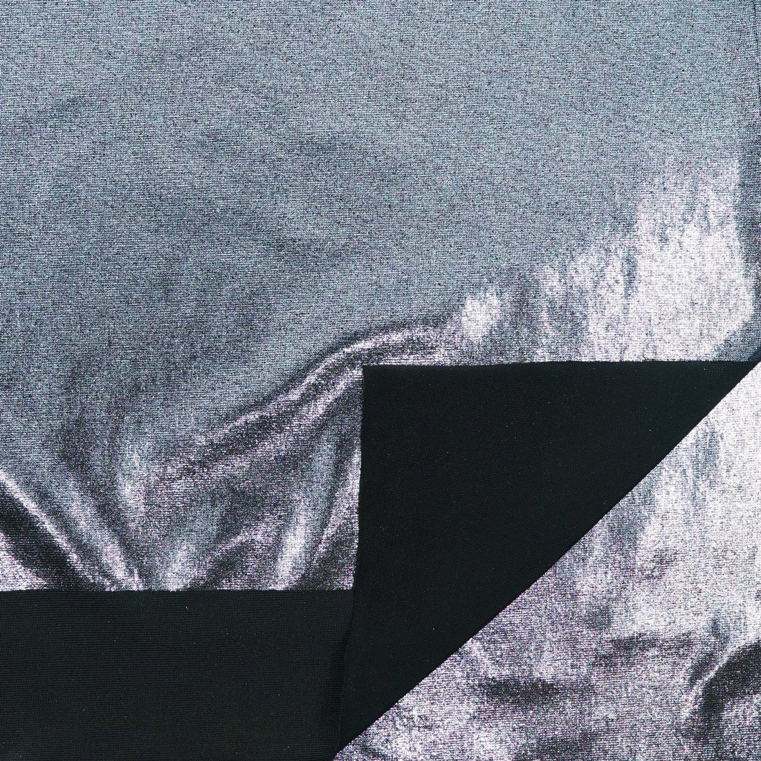 Mercury Titanium Foiled Spandex Fabric | CDW