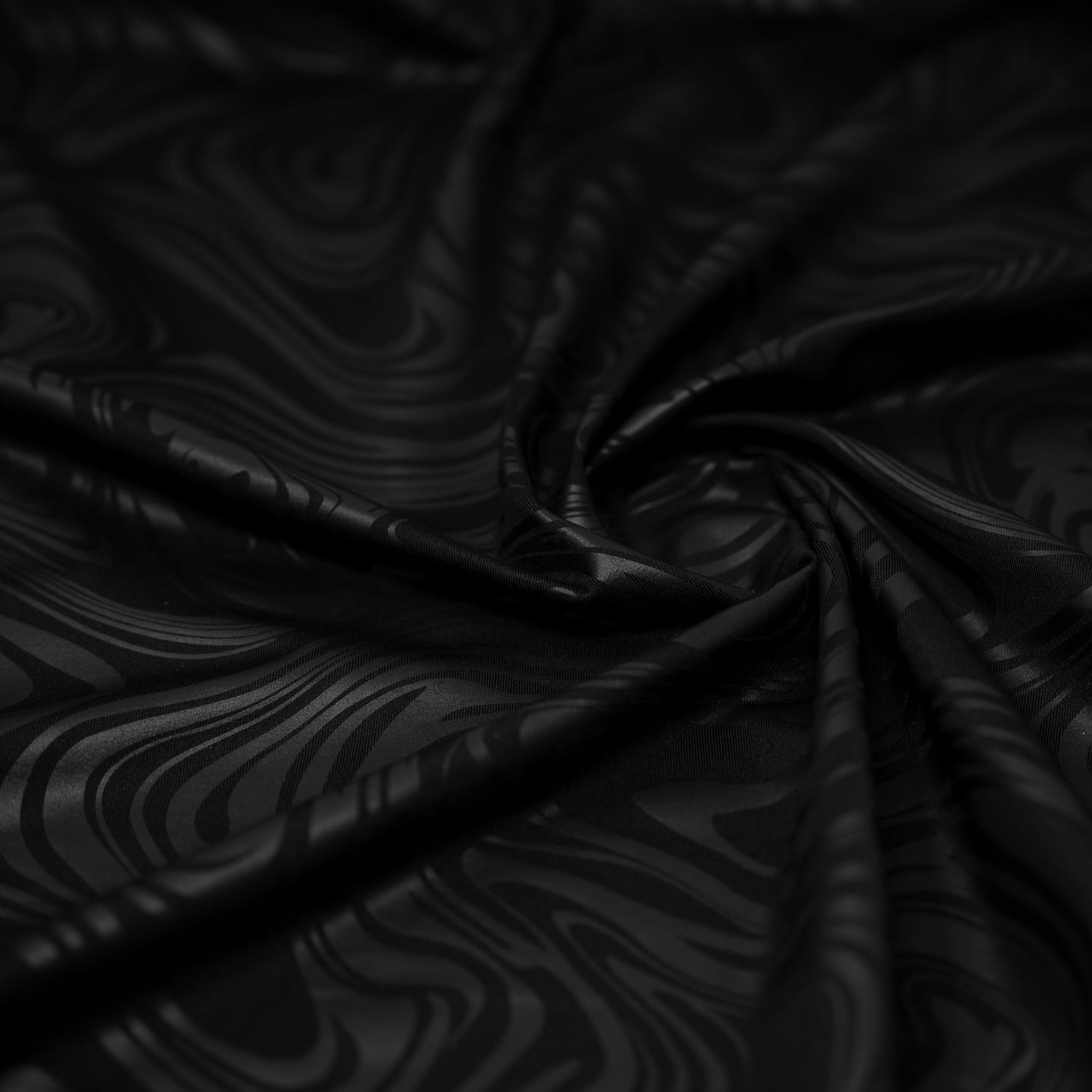 Marble Foil Printed Nylon Spandex Superflex Fabric | CDW