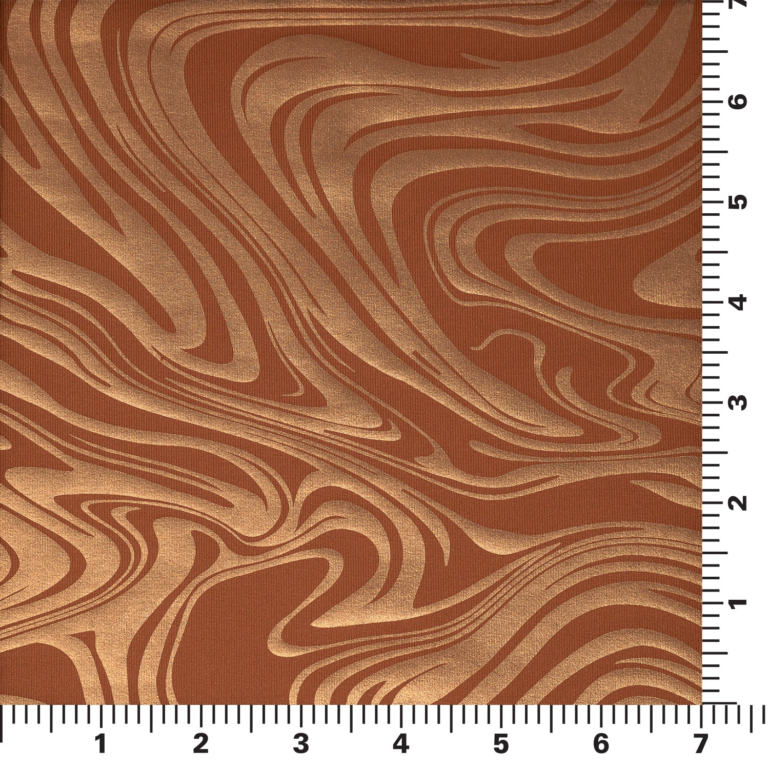 Marble Foil Printed Nylon Spandex Superflex Fabric | CDW