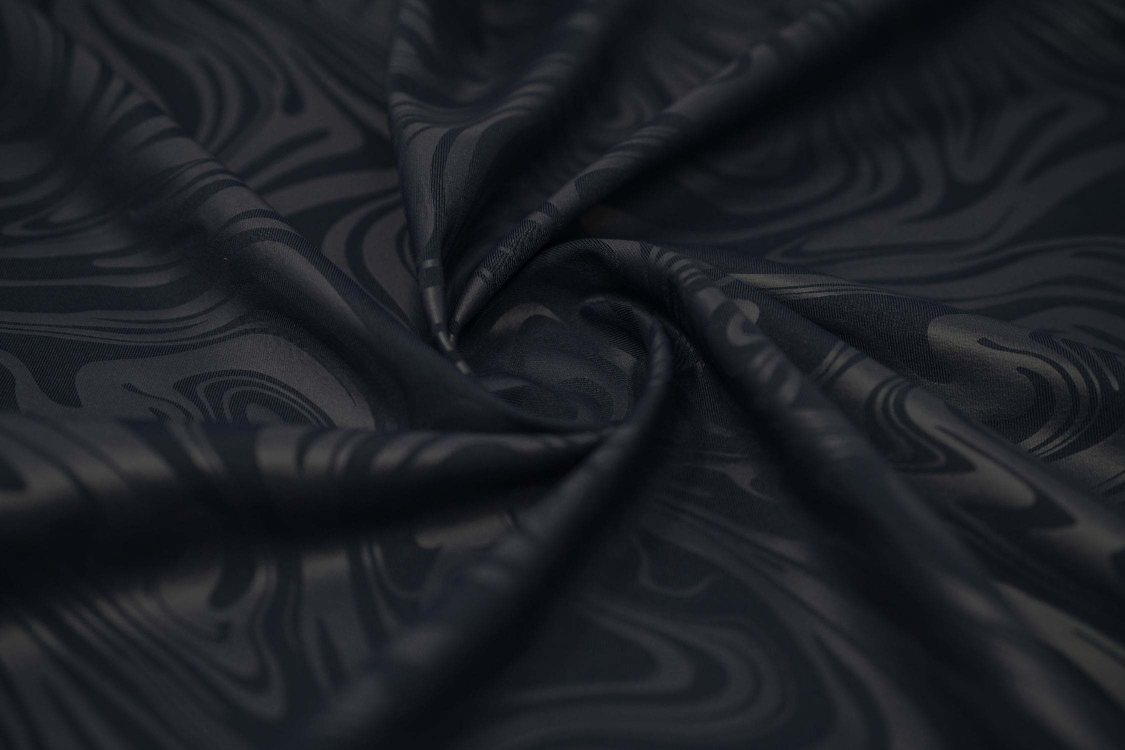 Marble Foil Printed Nylon Spandex Superflex Fabric | CDW