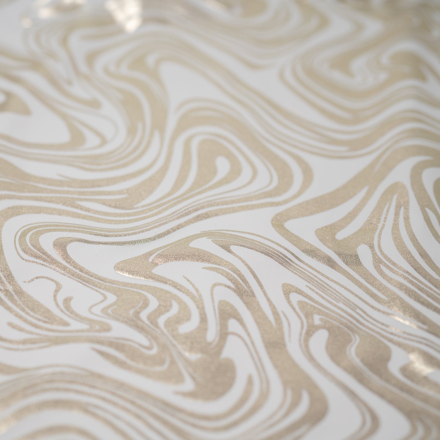 Marble Foil Printed Nylon Spandex Superflex Fabric | CDW