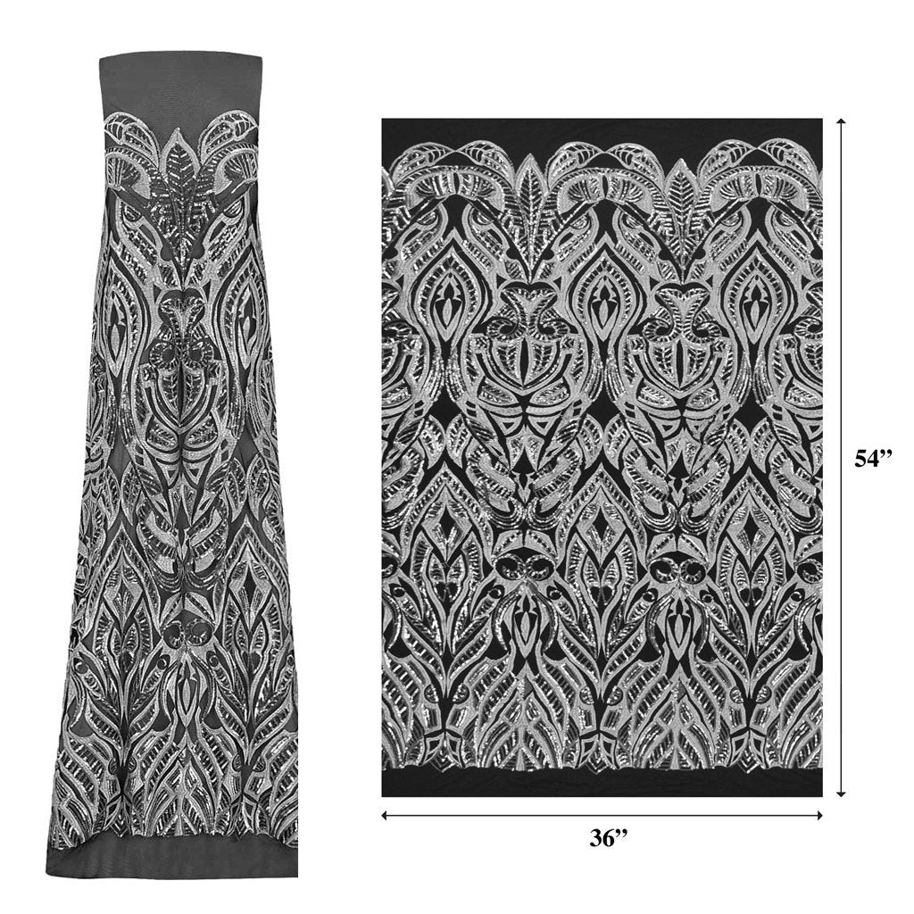Maya Stretch Mesh Sequin Fabric | CDW