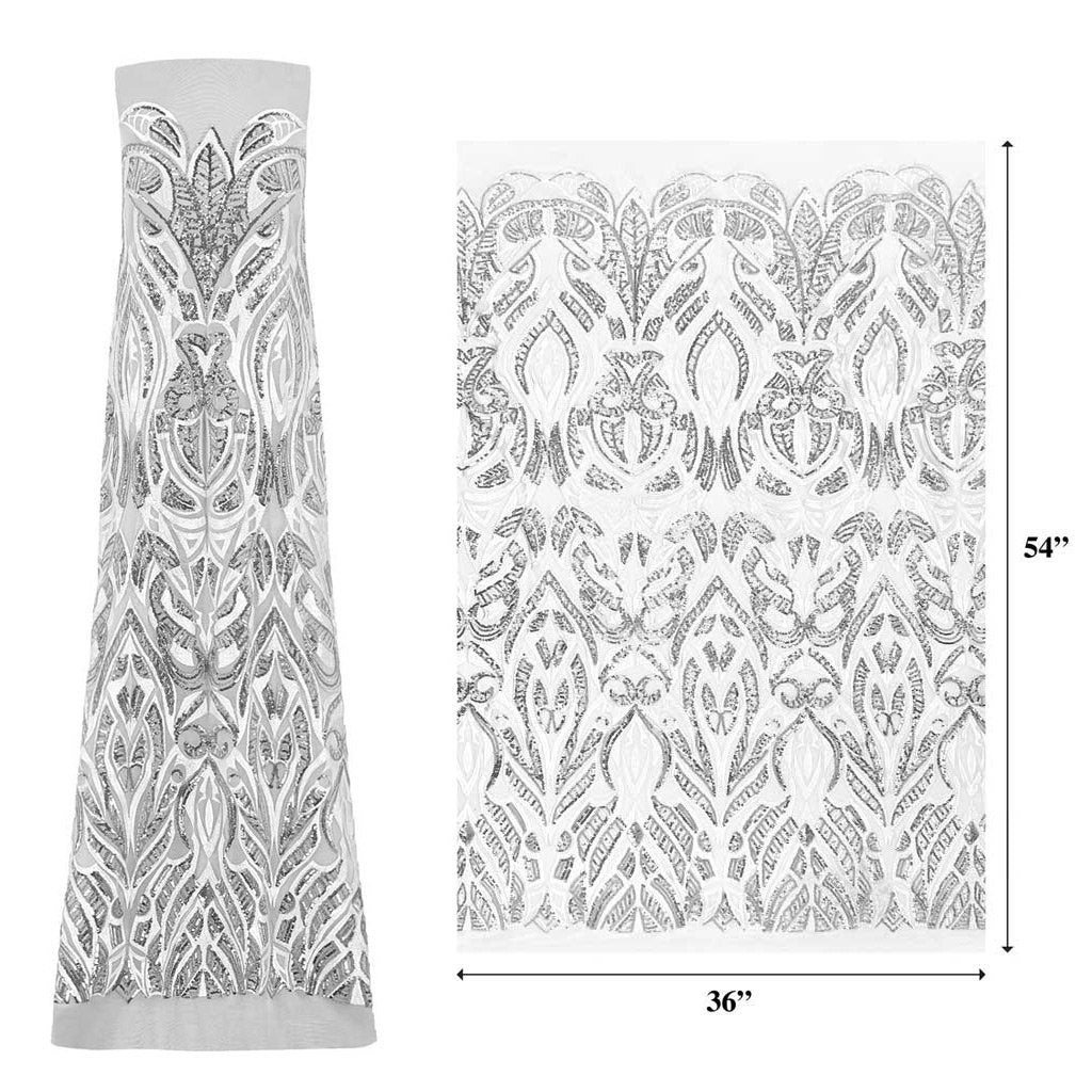 Maya Stretch Mesh Sequin Fabric | CDW