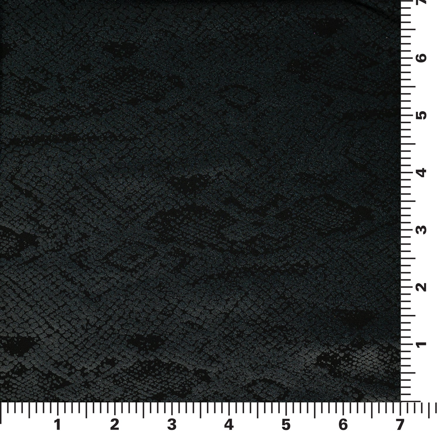 Medusa Snake Skin Foil Printed Spandex Fabric | CDW