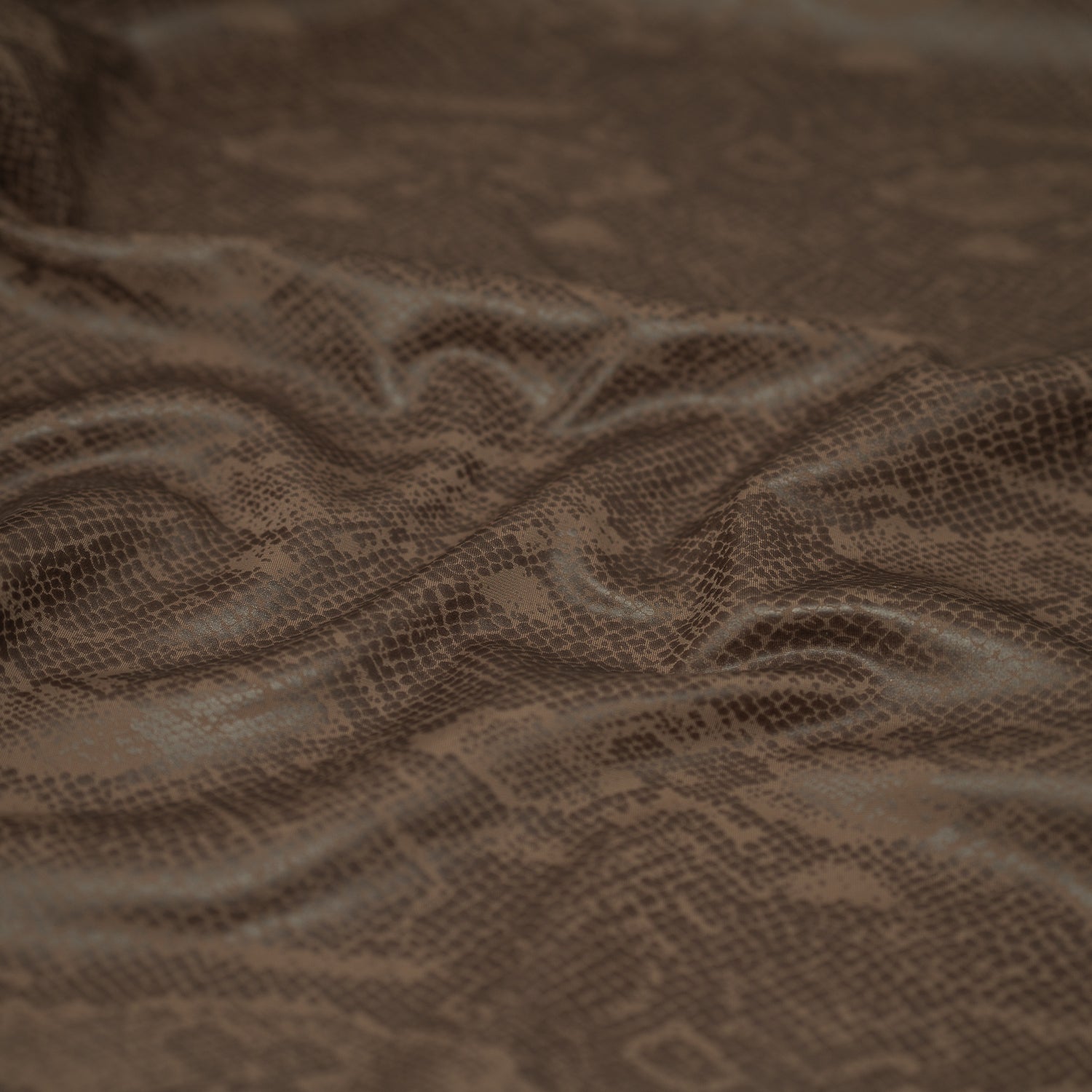 Medusa Snake Skin Foil Printed Spandex Fabric | CDW