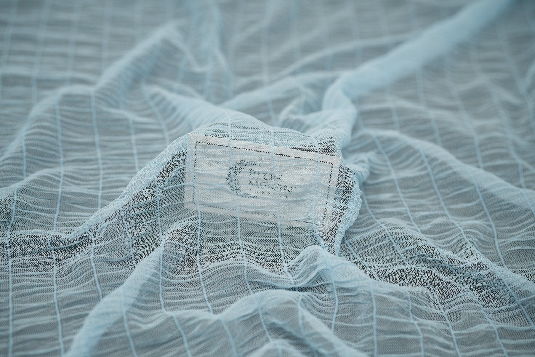 Melody Gathered Stretch Mesh Fabric | CDW