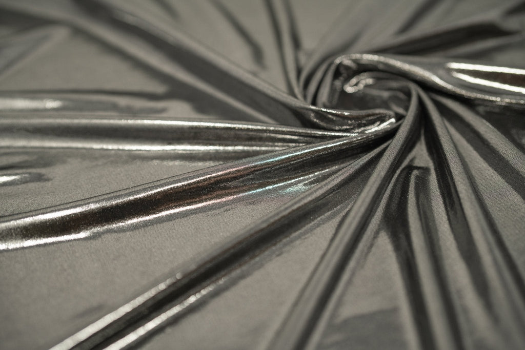 Mercury Titanium Foiled Spandex Fabric | CDW