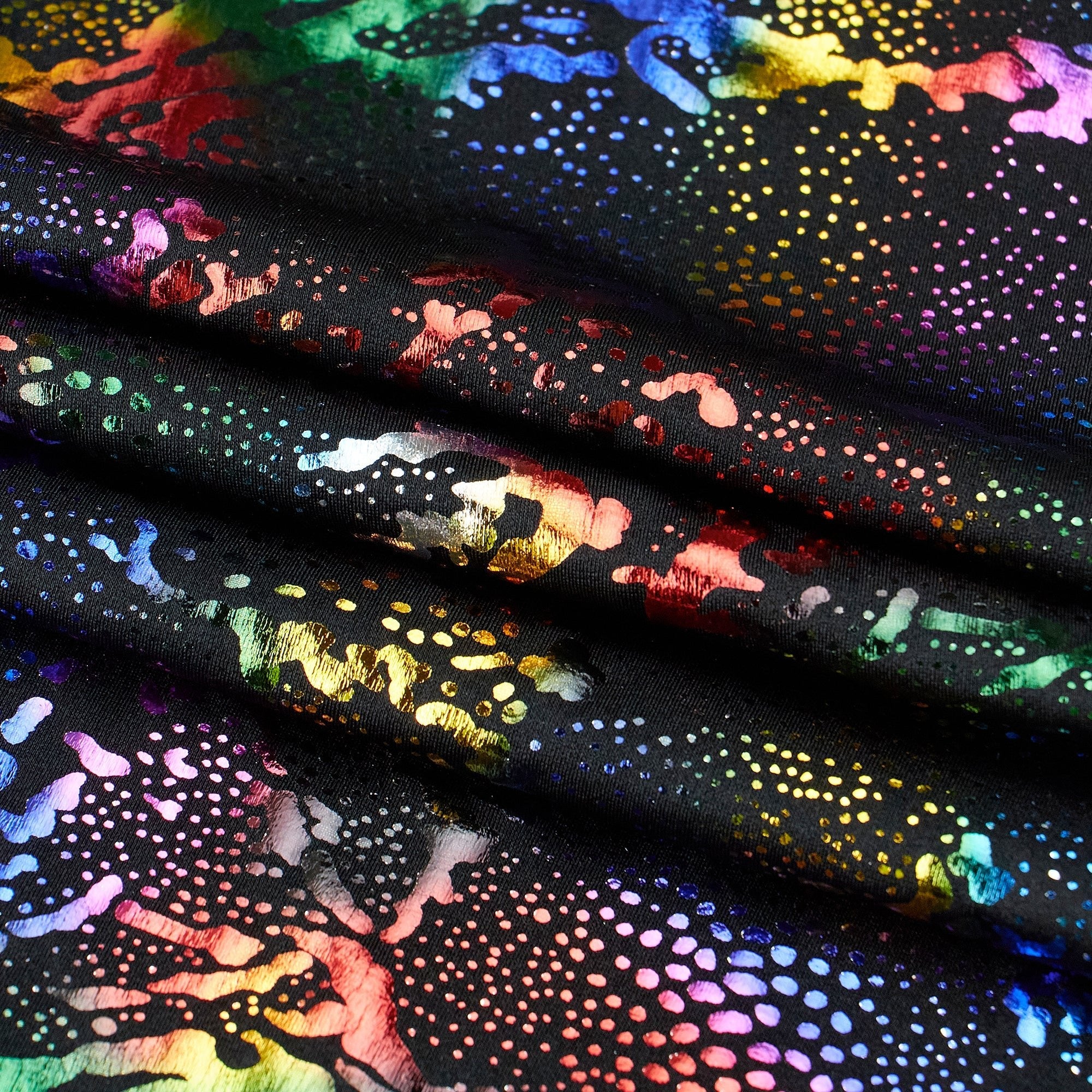 Metallic Reef Hologram Spandex Fabric | CDW