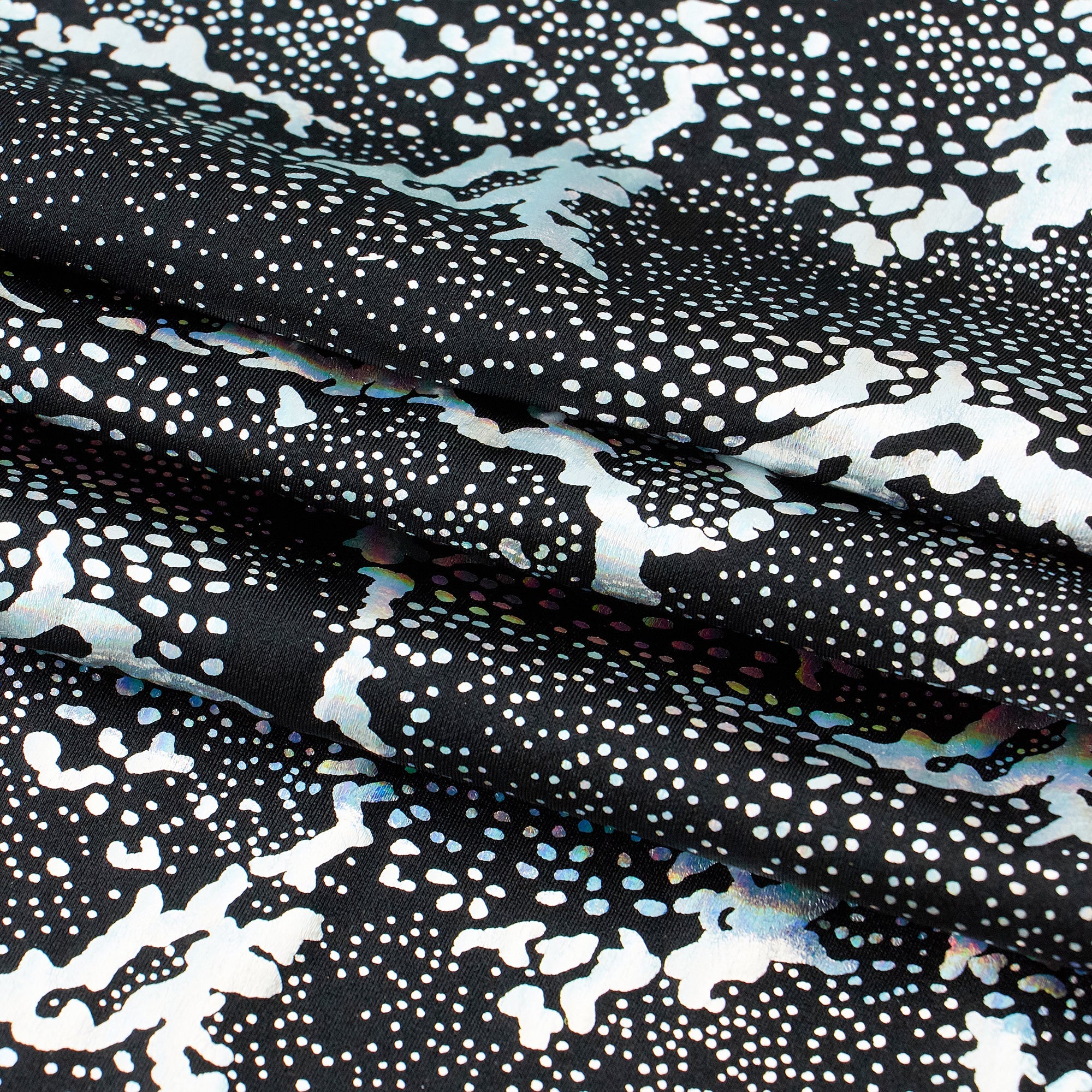Metallic Reef Hologram Spandex Fabric | CDW