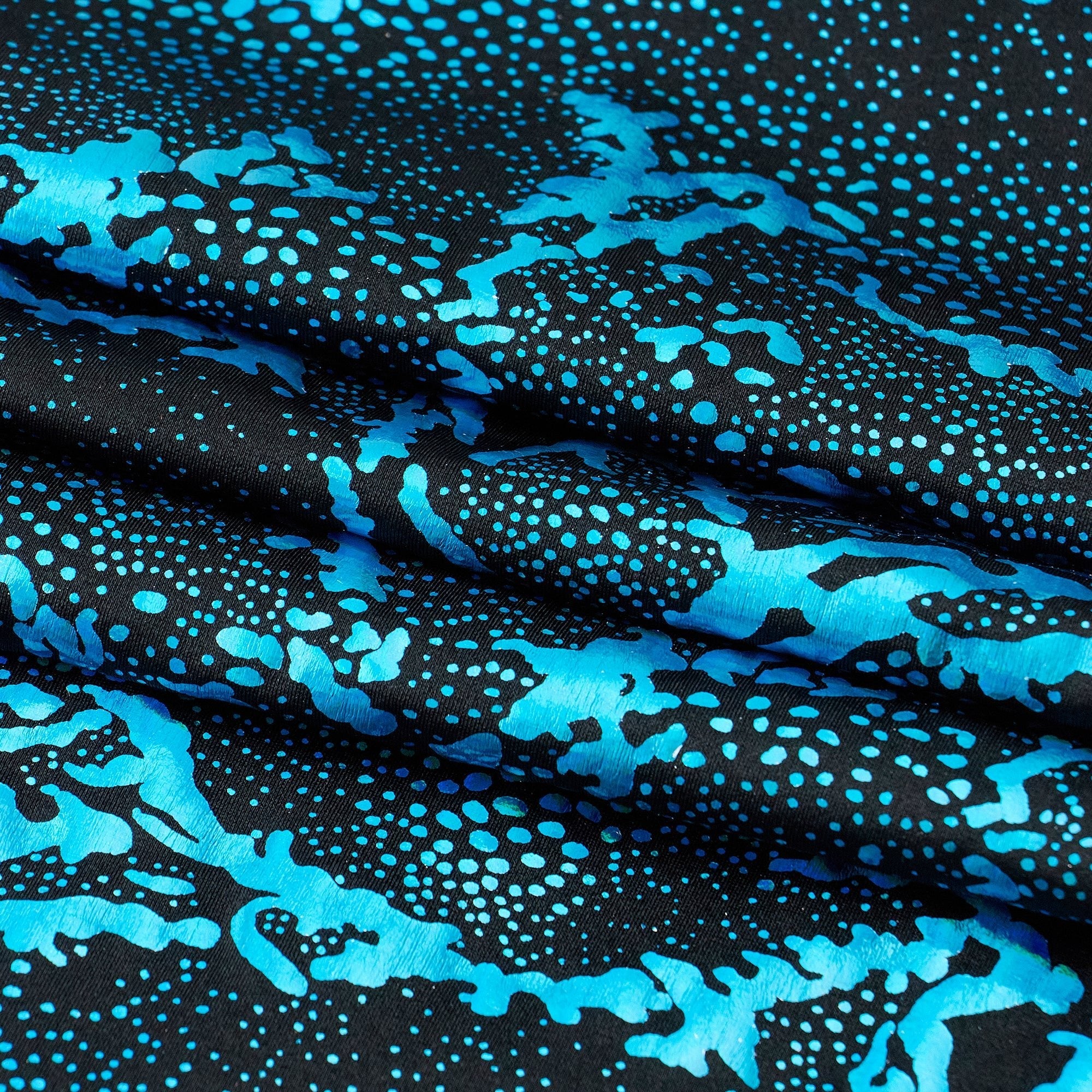 Metallic Reef Hologram Spandex Fabric | CDW
