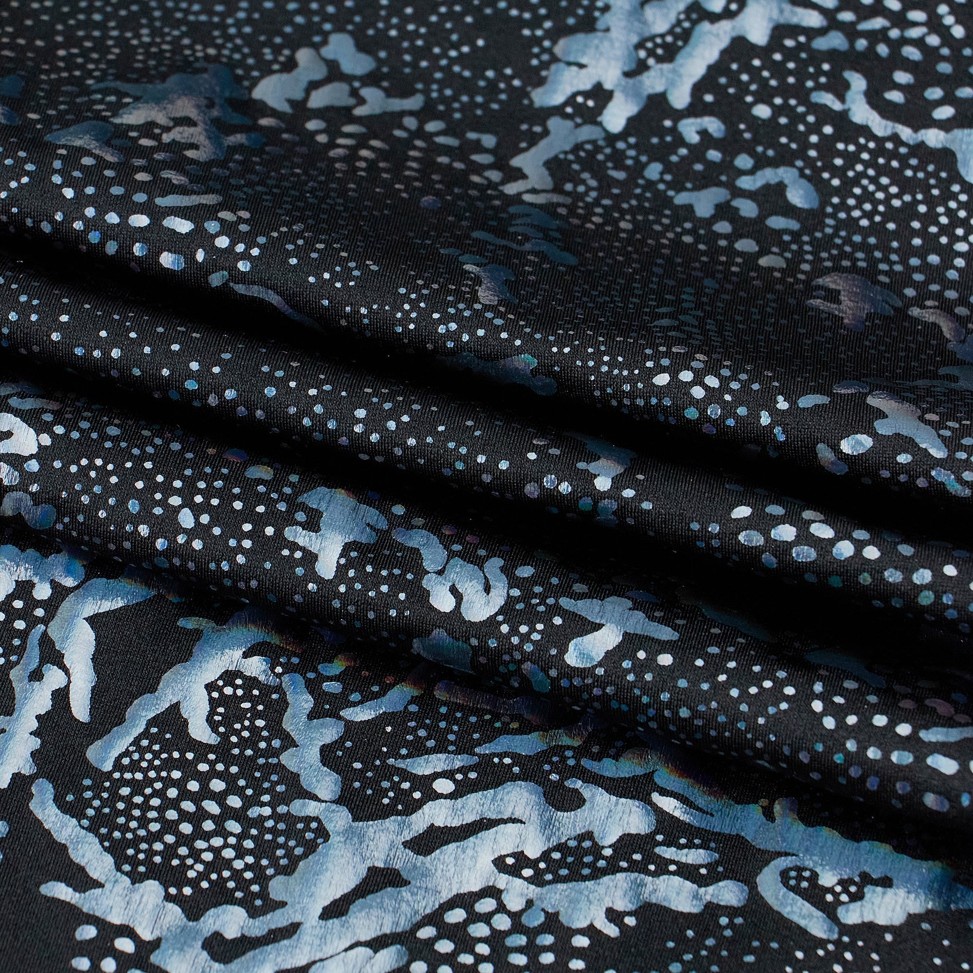Metallic Reef Hologram Spandex Fabric | CDW