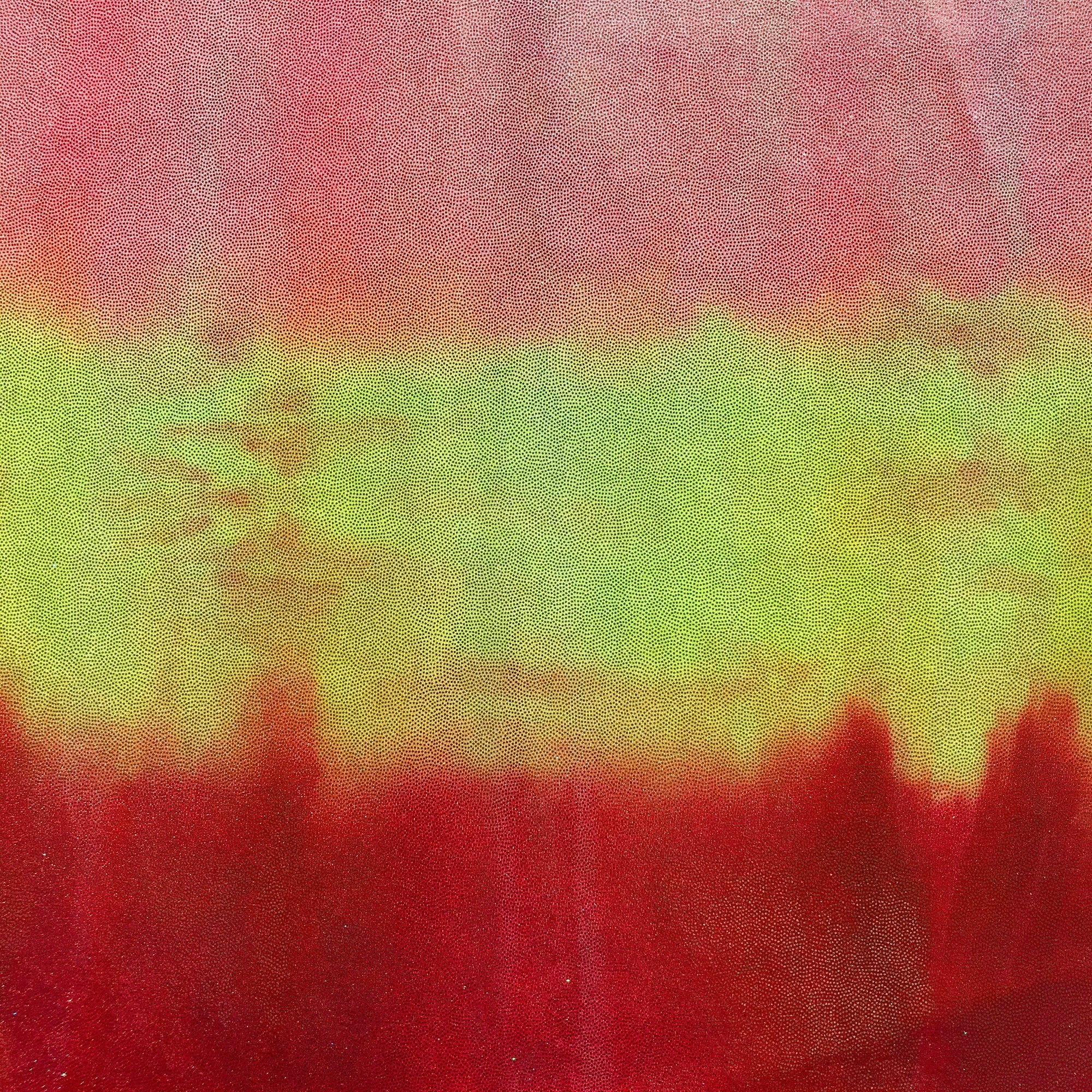 Midnight Blue Tie Dyed Foiled Spandex Fabric | CDW