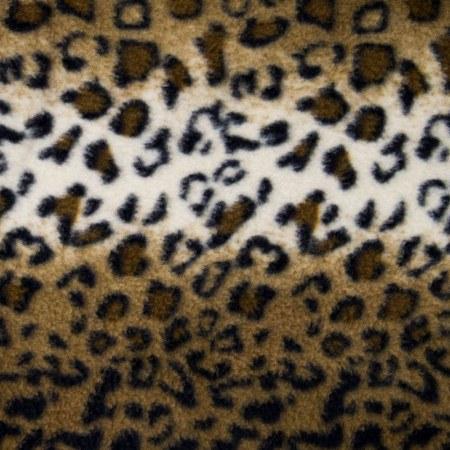 Leopard Print Fleece Fabric