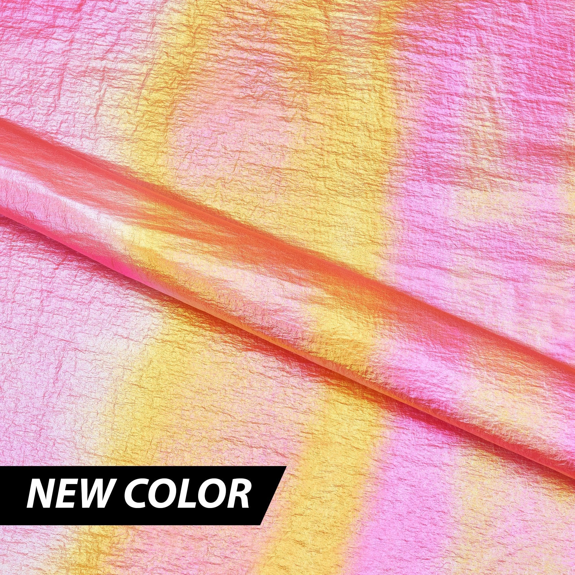 Mother of Pearl Foiled Nylon Fabric | CDW