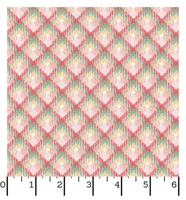 Multi Plaid La Fleur Flannel Cotton 42"/43" Fabric Per Yard