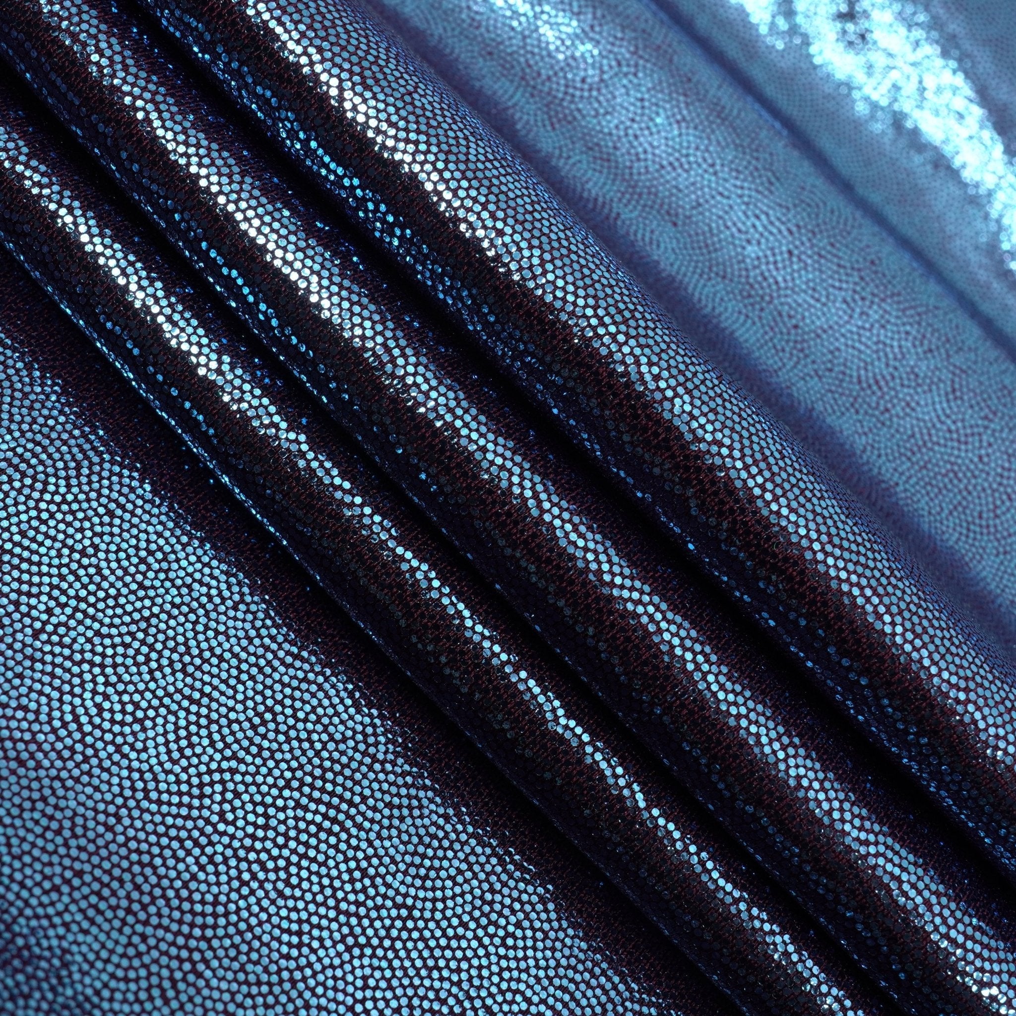 Mystique Foiled Spandex Fabric - New Colors | Blue Moon Fabrics