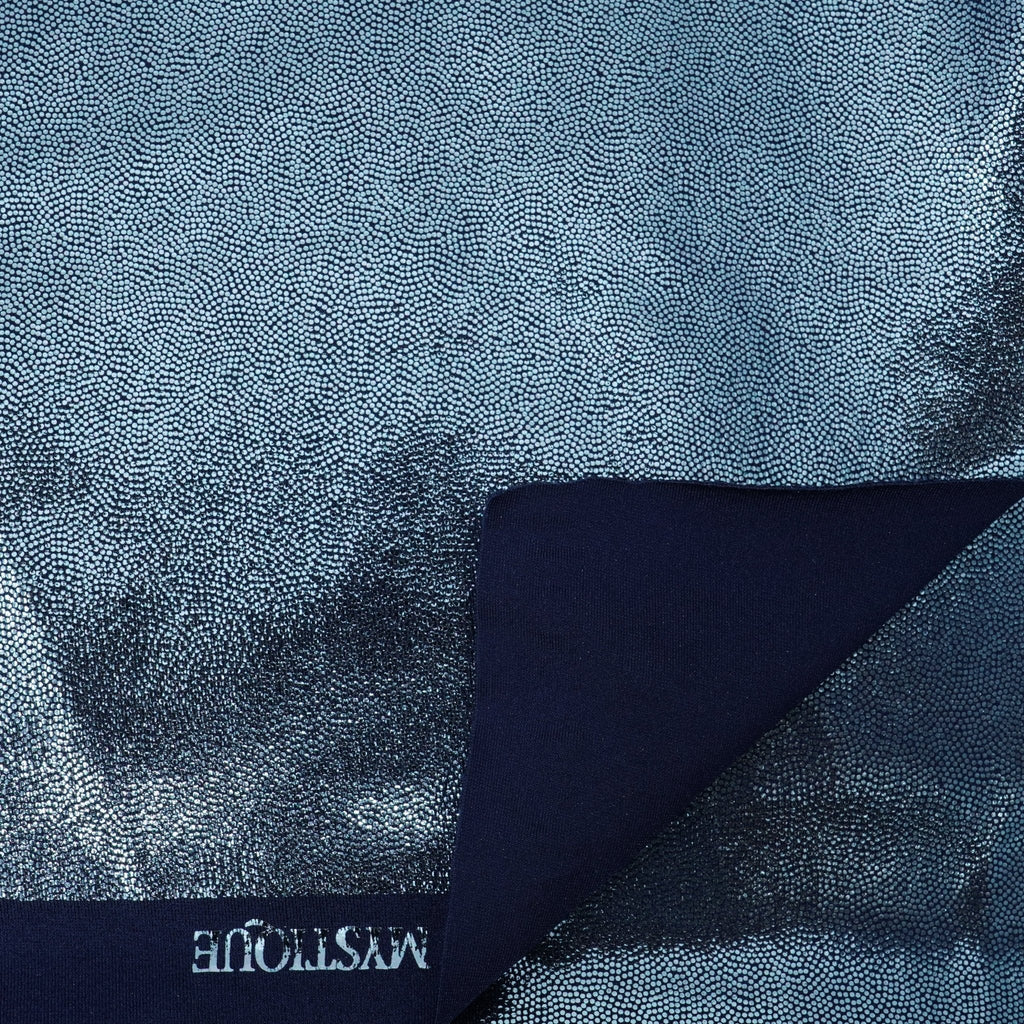 Mystique Foiled Spandex Fabric - New Colors | Blue Moon Fabrics