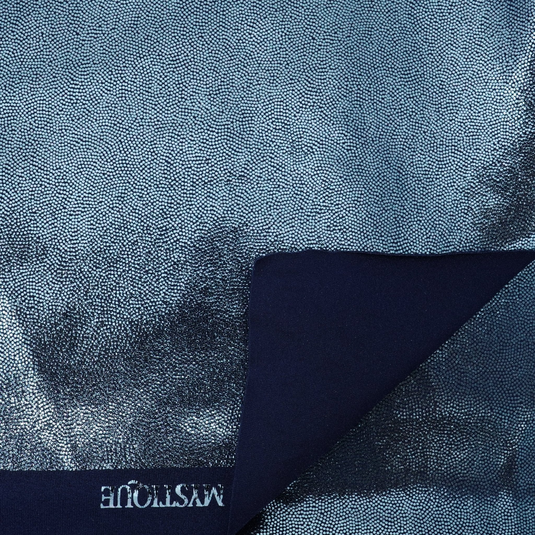Mystique Foiled Spandex Fabric - New Colors | Blue Moon Fabrics
