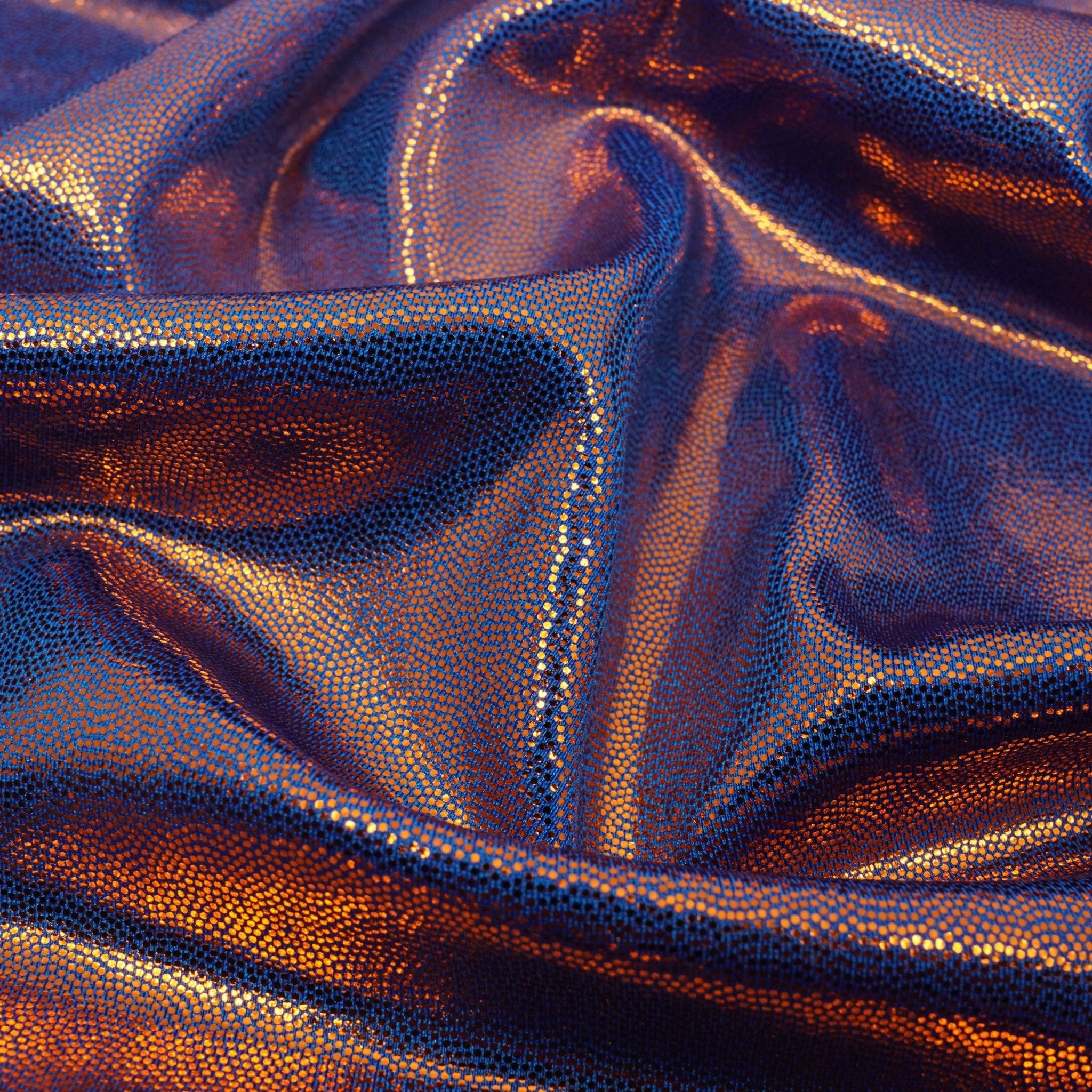 Mystique Foiled Spandex Fabric - New Colors | Blue Moon Fabrics