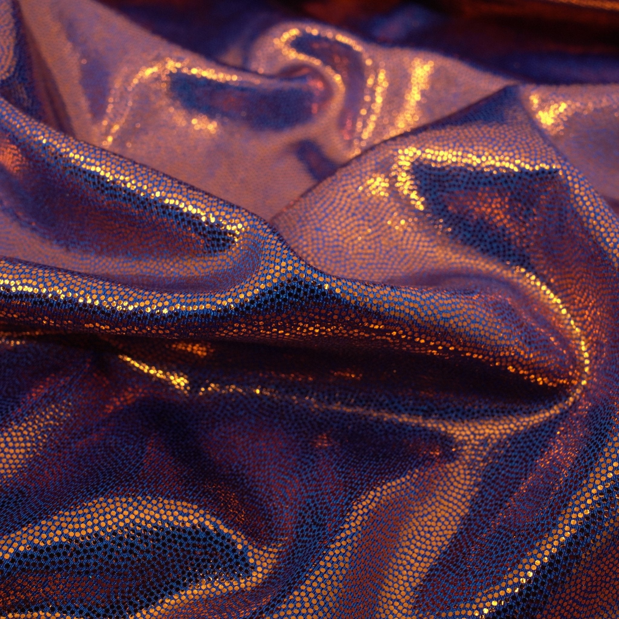 Mystique Foiled Spandex Fabric - New Colors | Blue Moon Fabrics