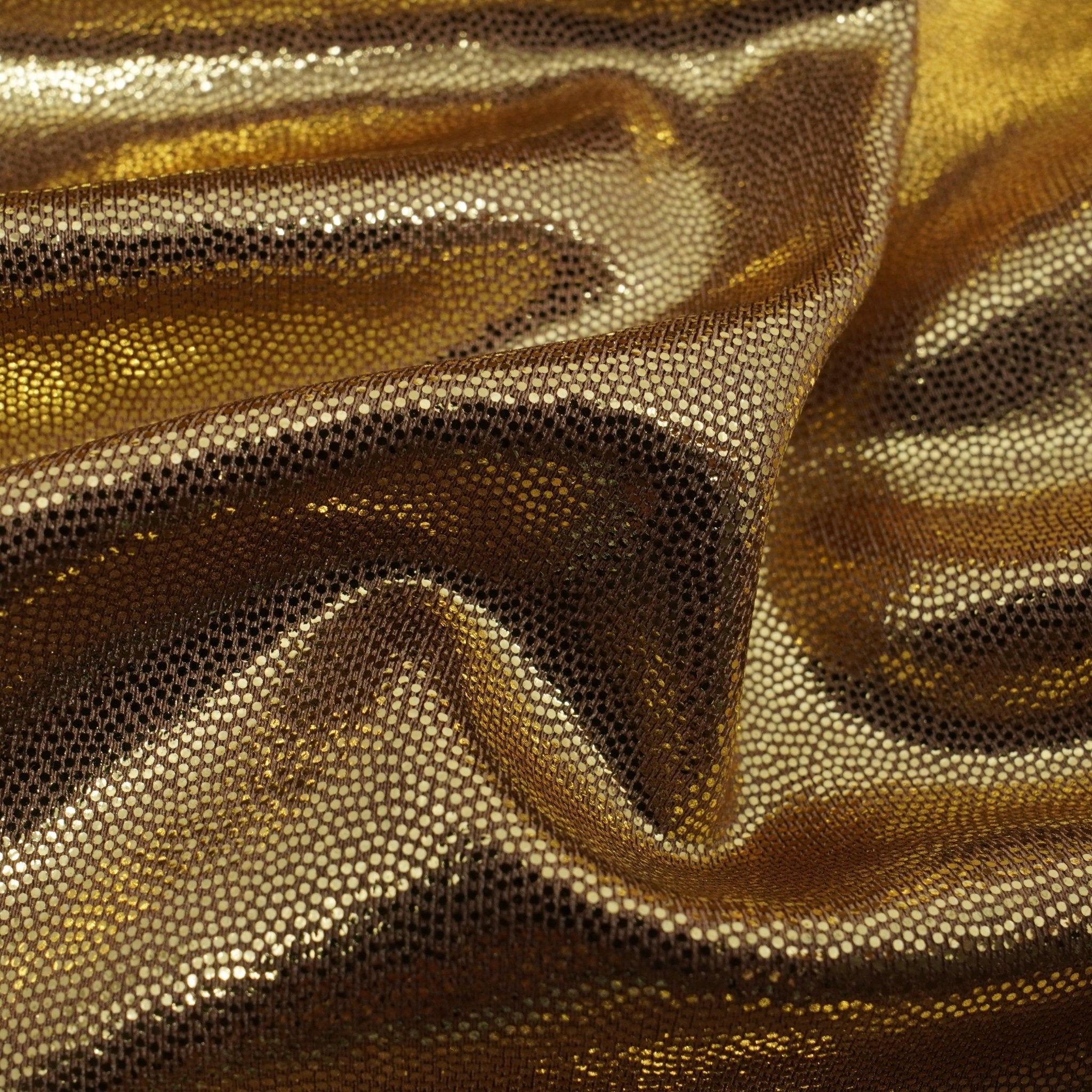 Mystique Foiled Spandex Fabric - New Colors | Blue Moon Fabrics