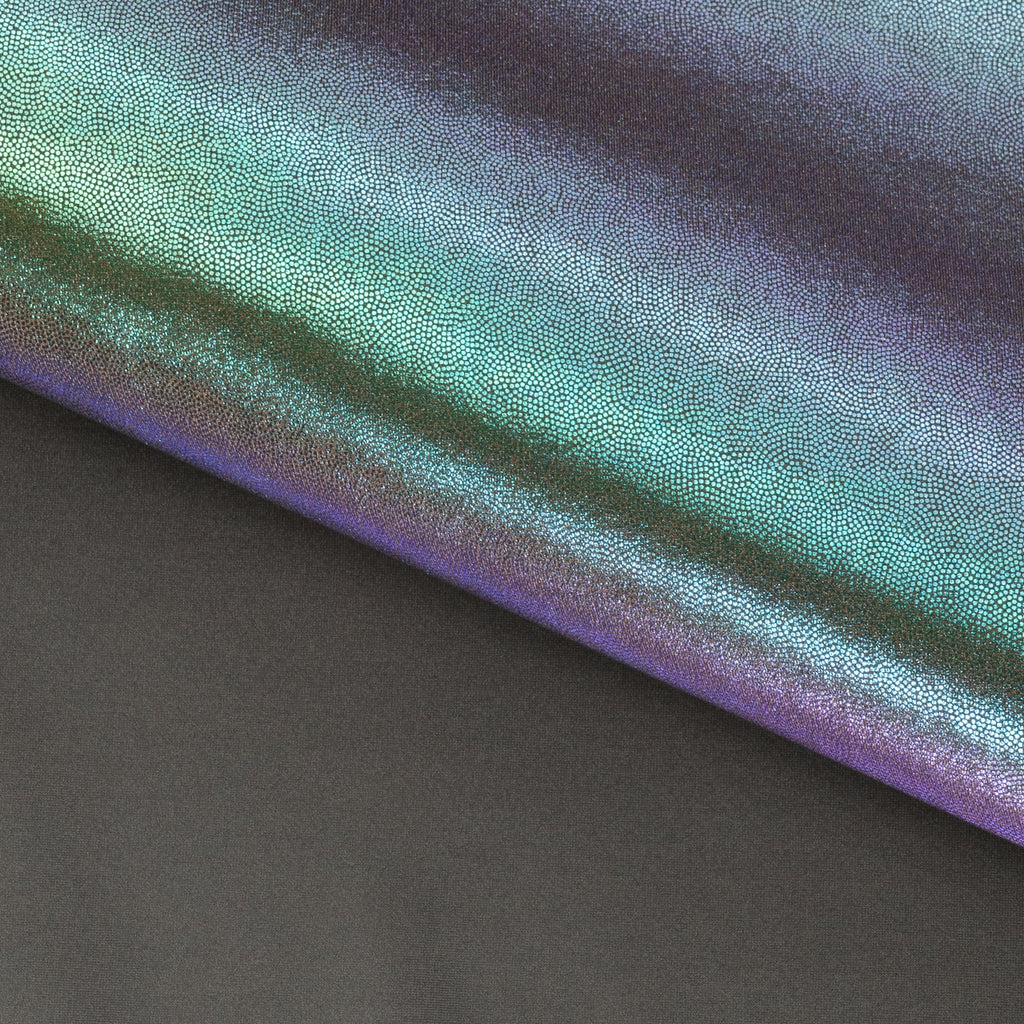 Mystique Foiled Spandex Fabric | CDW