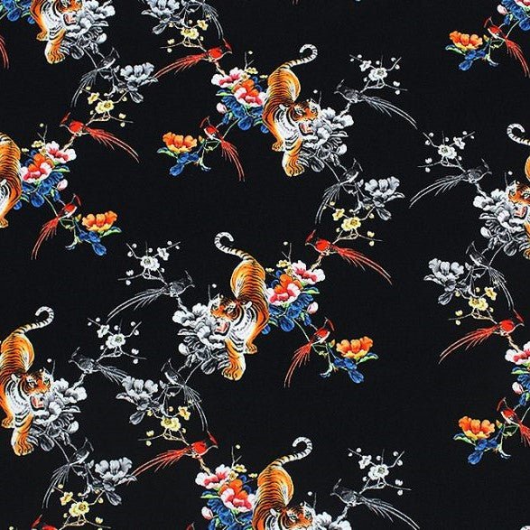 Wild Tiger Printed Spandex | CDW