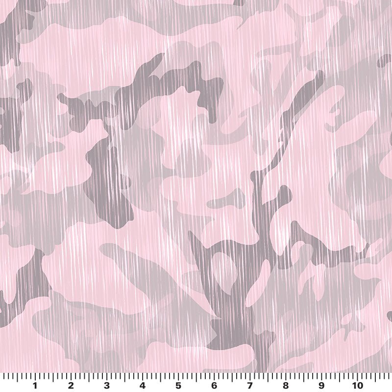 Battle of the Blushes Printed Spandex Fabric | CDW