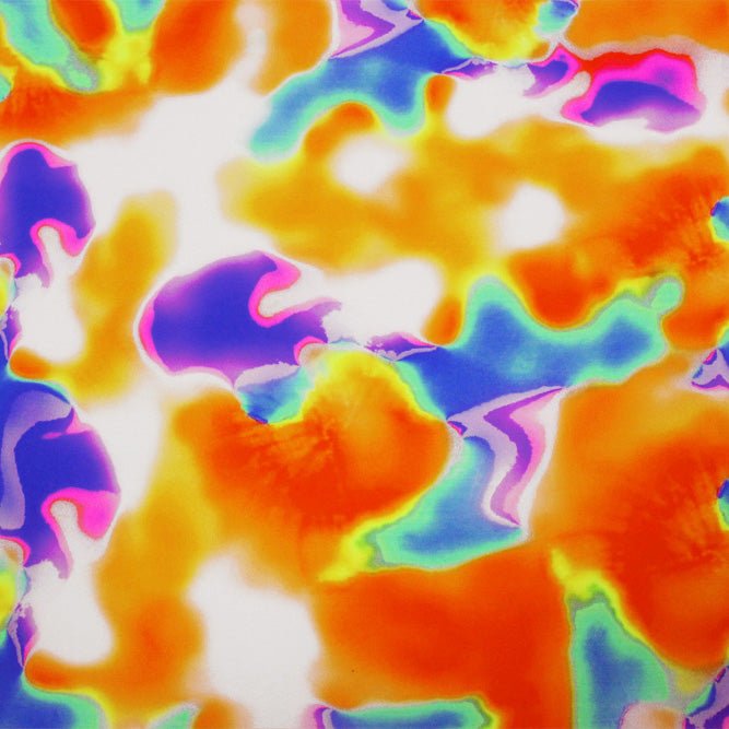 Up Through The Clouds Printed Spandex Fabric | CDW