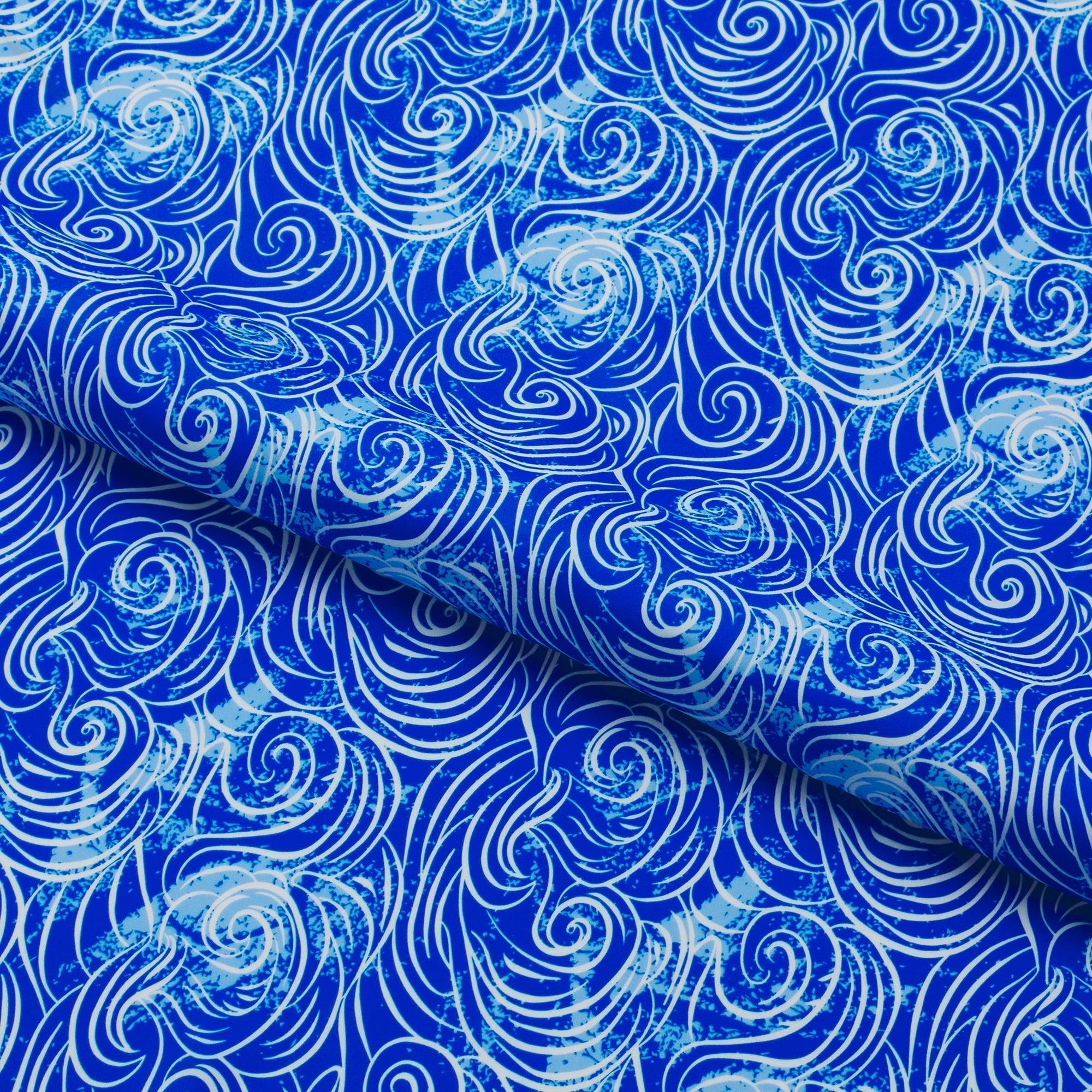 Heavy Winds Printed Spandex Fabric | CDW