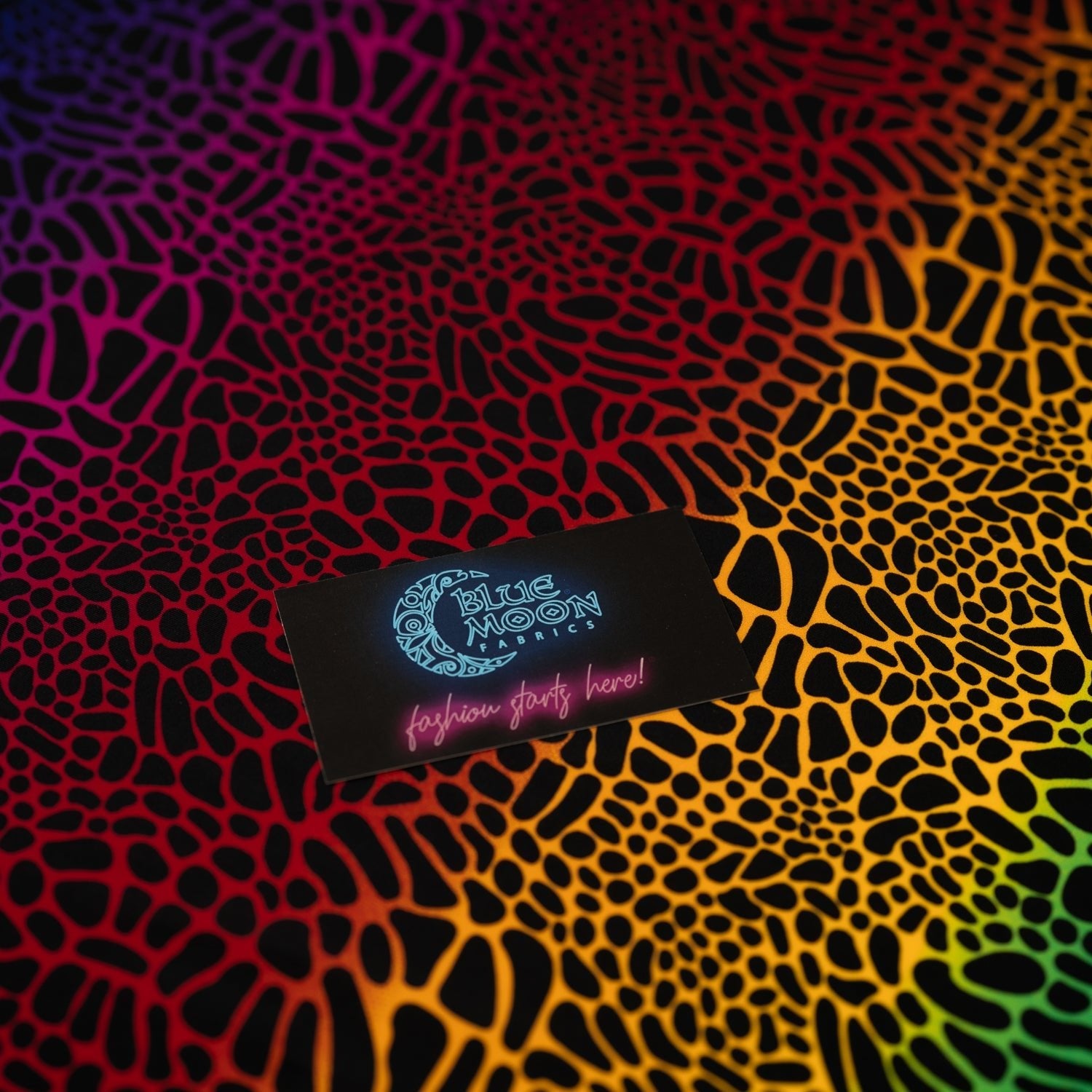 Multicolor Safari Spots Printed Spandex Fabric | CDW