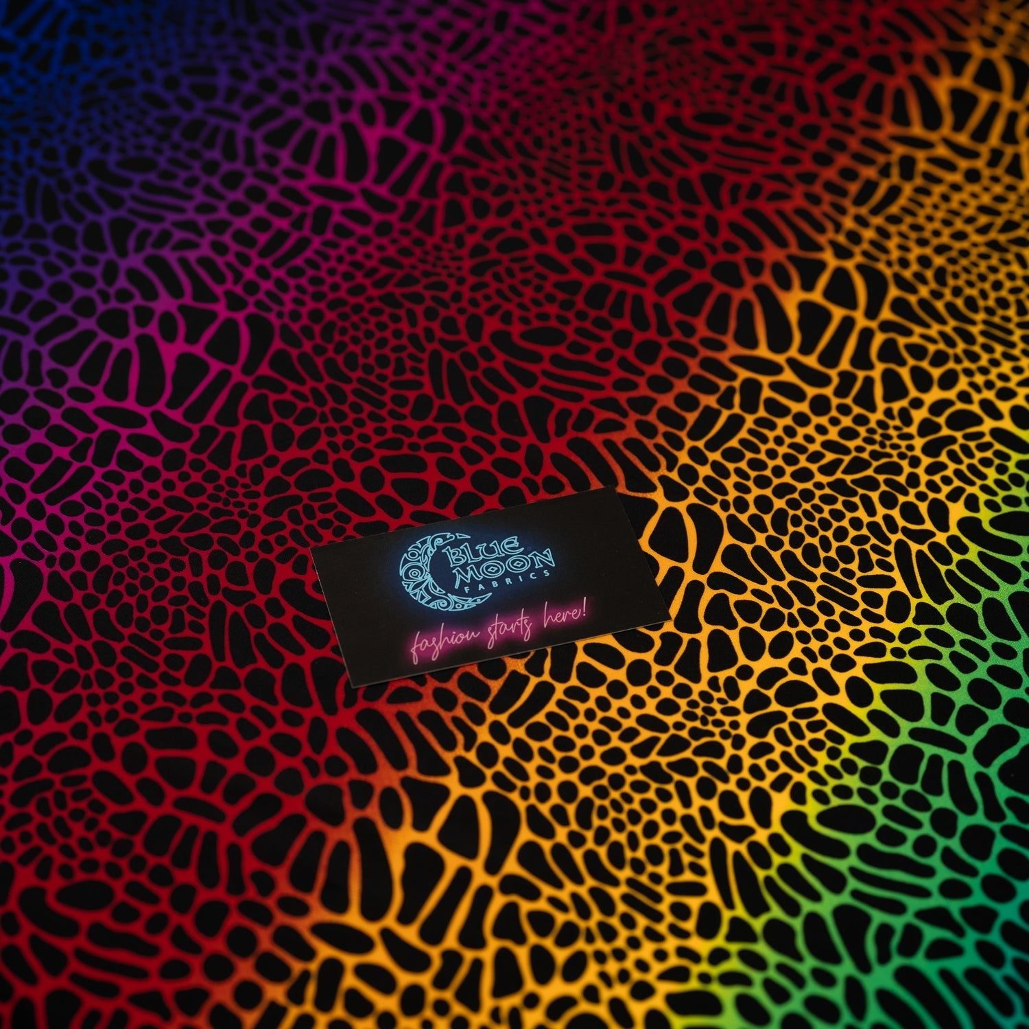 Multicolor Safari Spots Printed Spandex Fabric | CDW