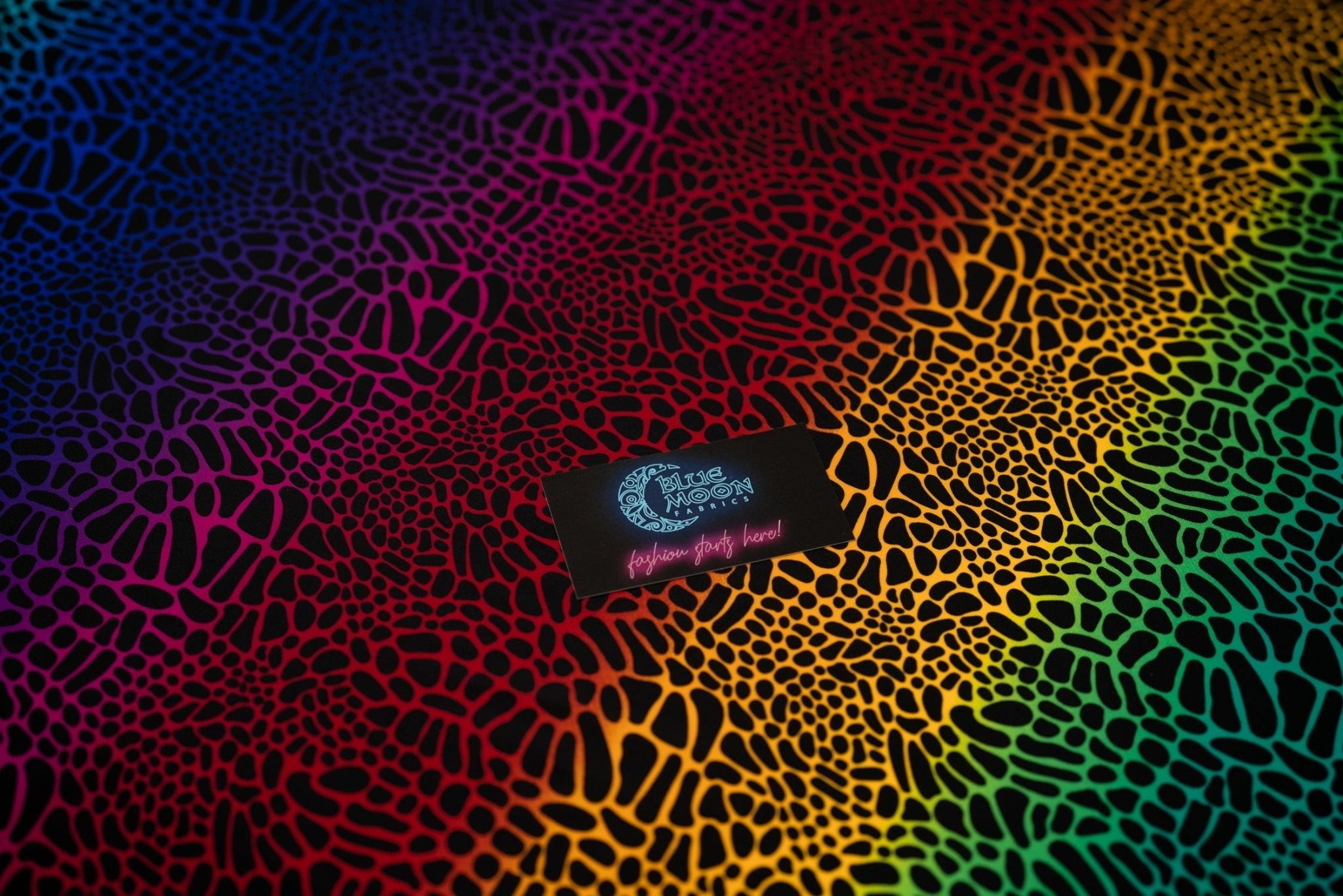 Multicolor Safari Spots Printed Spandex Fabric | CDW