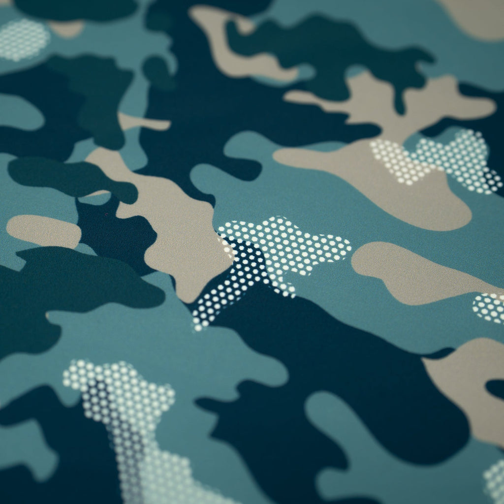 Fiji Camouflage Printed Spandex Fabric | CDW