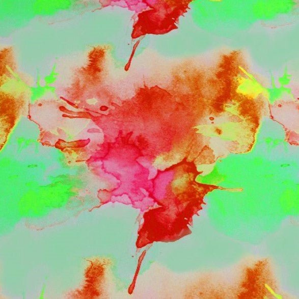 Neon Pastels Printed Spandex | CDW