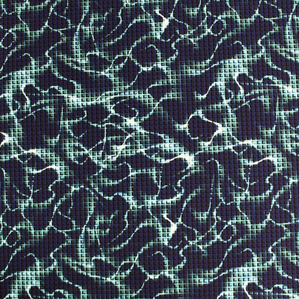 Digital Wave Lightning Printed Spandex | CDW