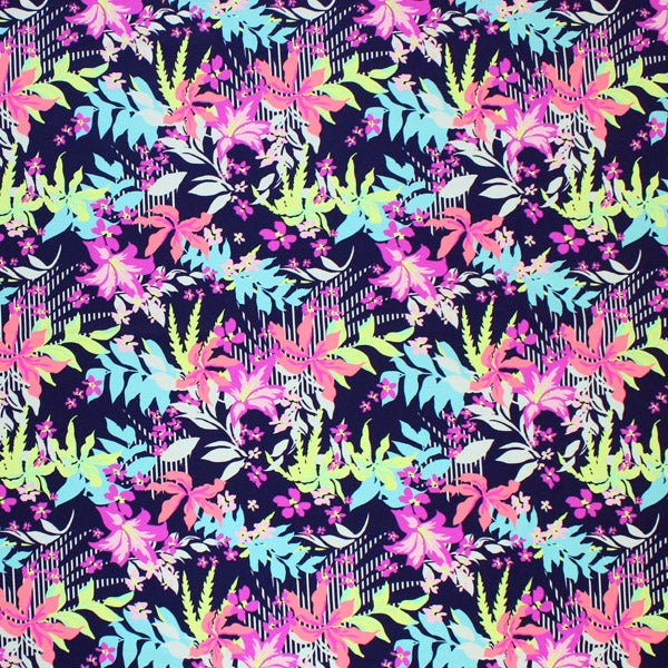 Leaves on Leaves Printed Spandex | CDW