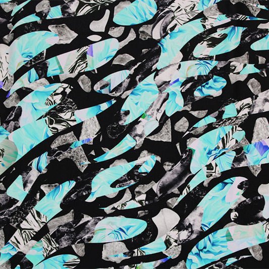 Broken Mirrors Printed Spandex | CDW