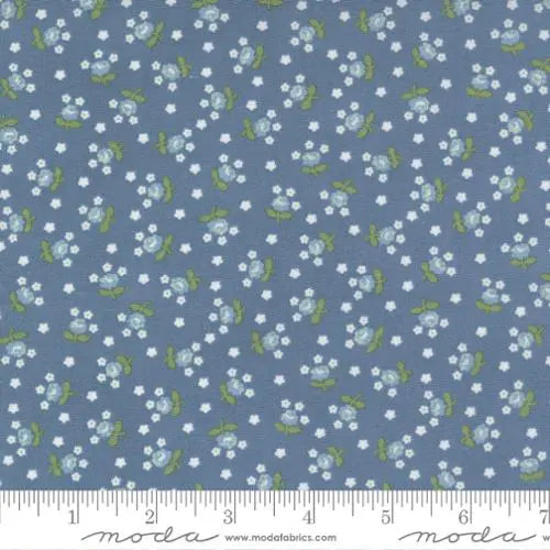 Nantucket Summer Lake Fairground Small Floral 44"/45" Fabric Per Yard