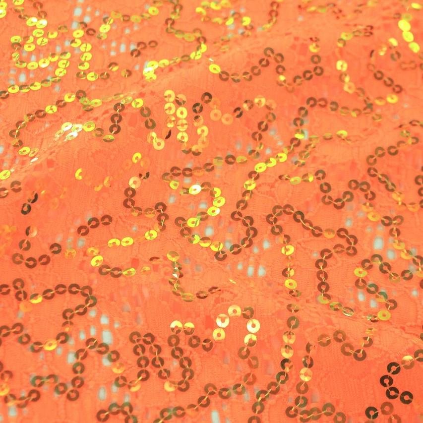 Material Girl Stretch Lace Sequin Fabric | CDW