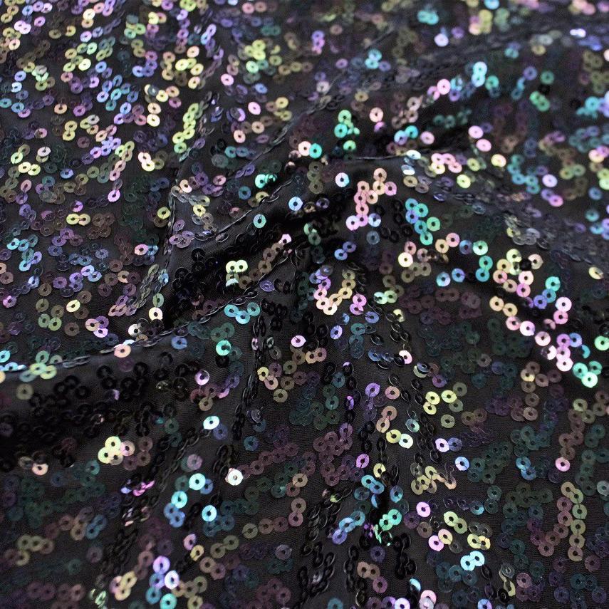 Night Sky Spandex Sequin Fabric | CDW