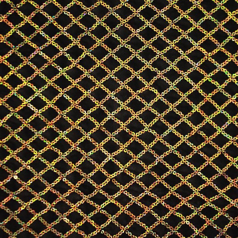 Nina Stretch Mesh Sequin | CDW