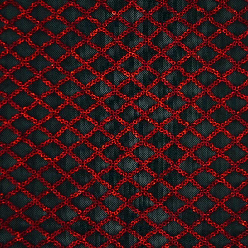 Nina Stretch Mesh Sequin | CDW