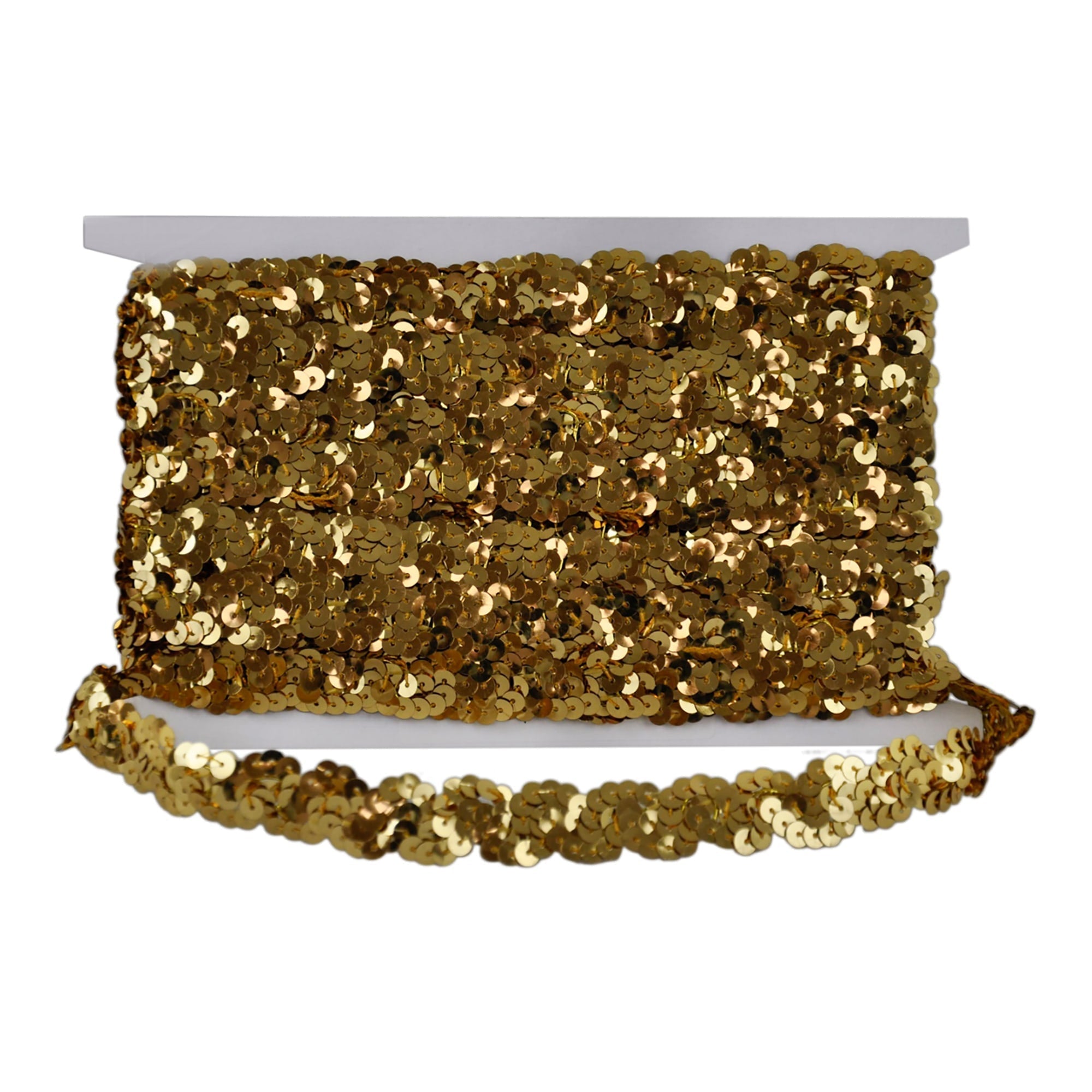 Non-Stretch Sequin Trim - 1" Width (10 Yard Roll) - BQ-301-10