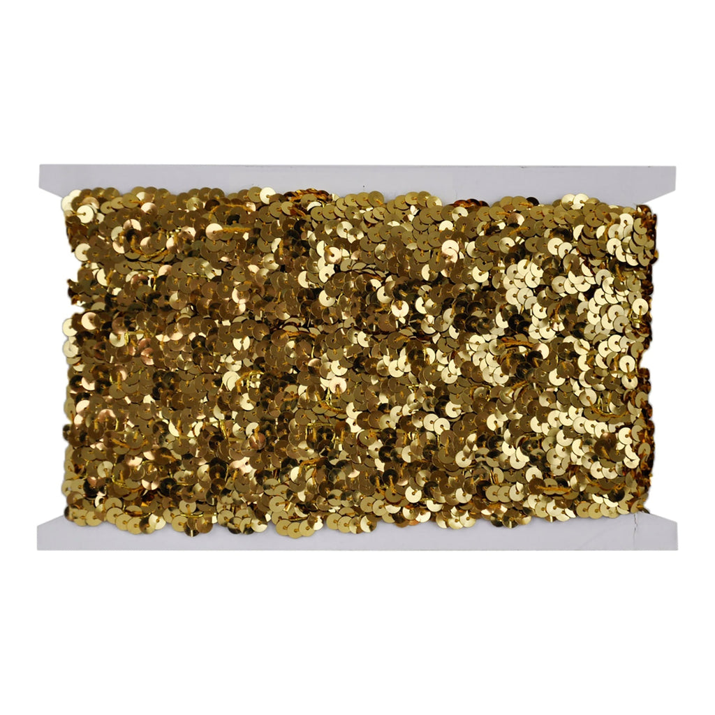 Non-Stretch Sequin Trim - 1" Width (10 Yard Roll) - BQ-301-10
