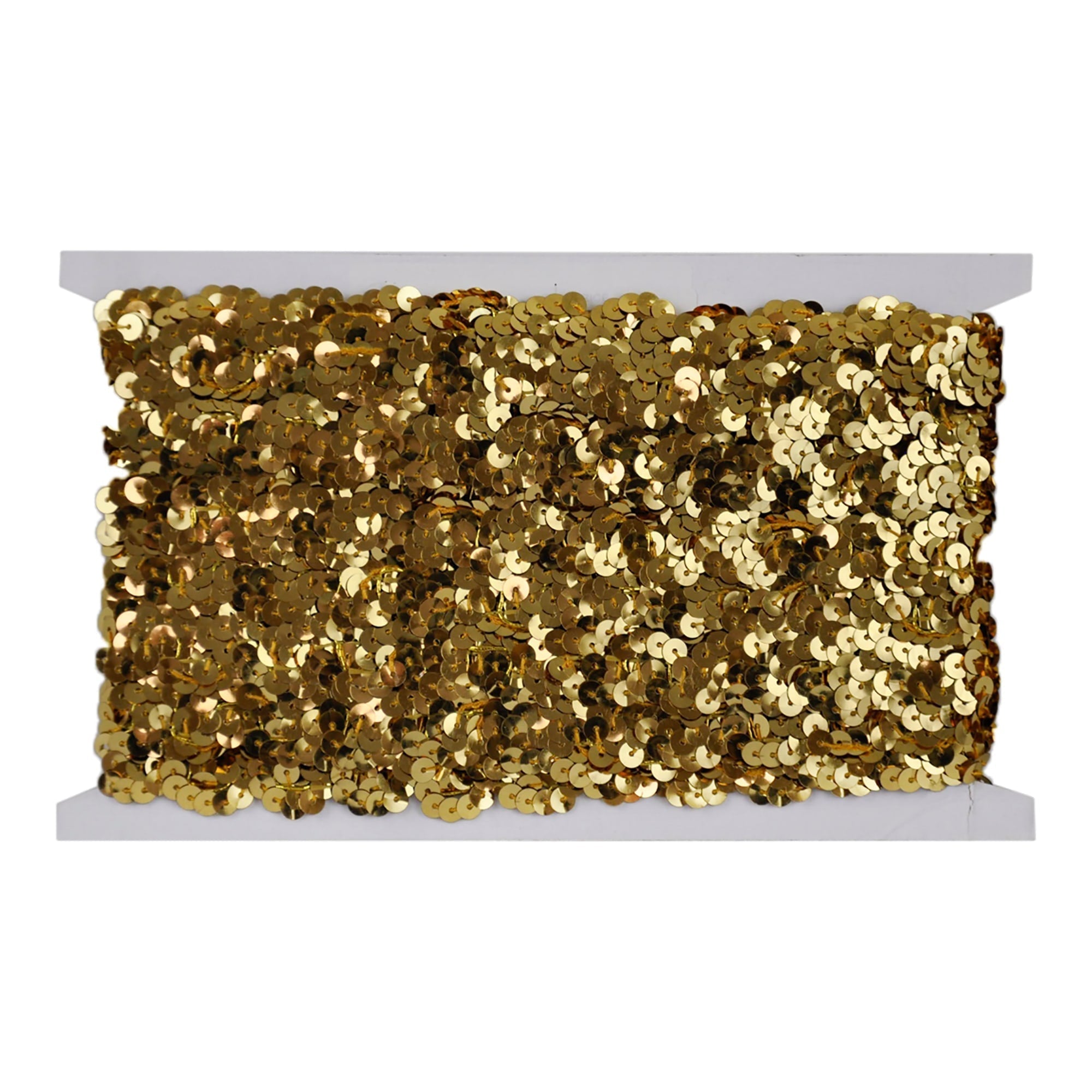 Non-Stretch Sequin Trim - 1" Width (10 Yard Roll) - BQ-301-10