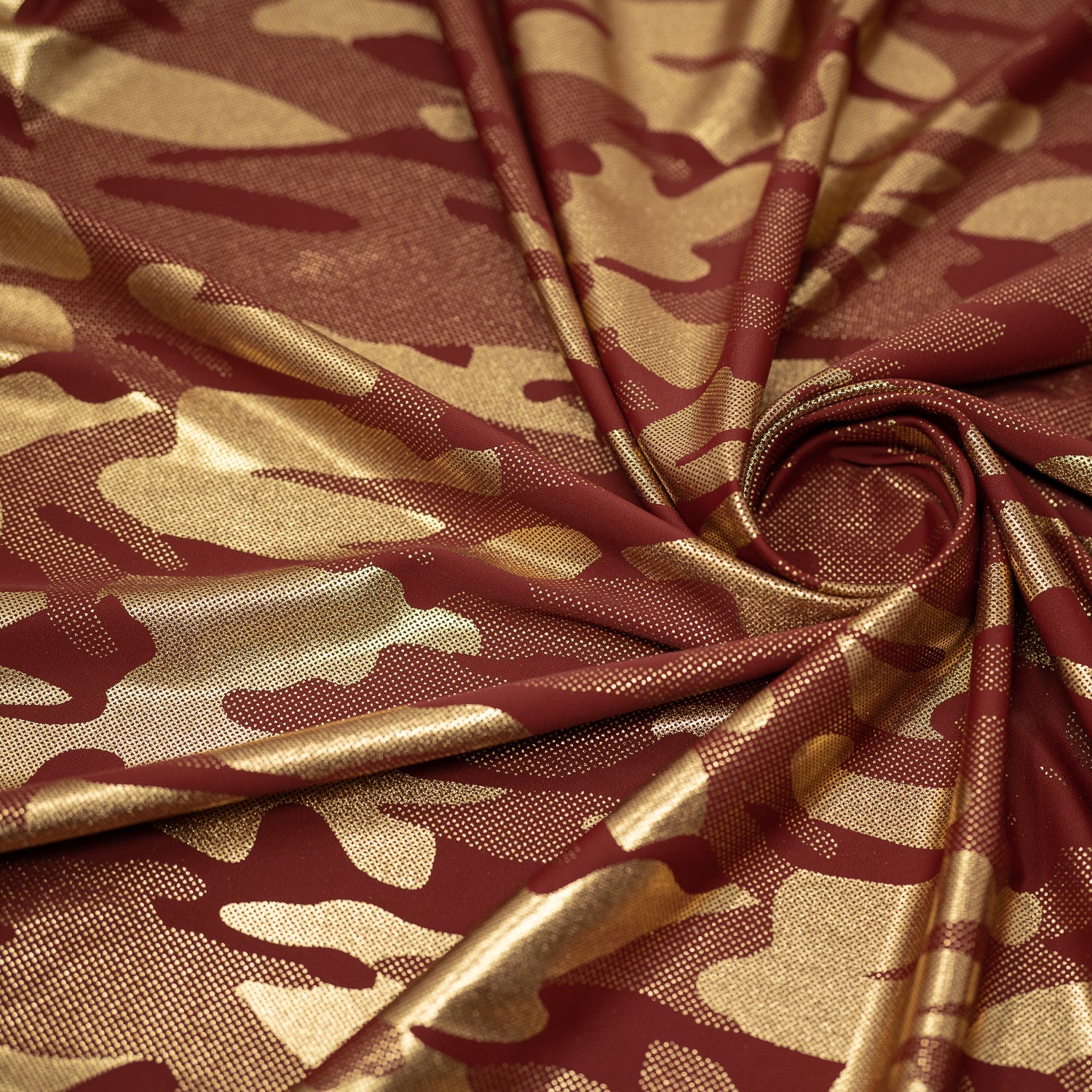 Nugi Foil Printed Spandex Fabric | CDW