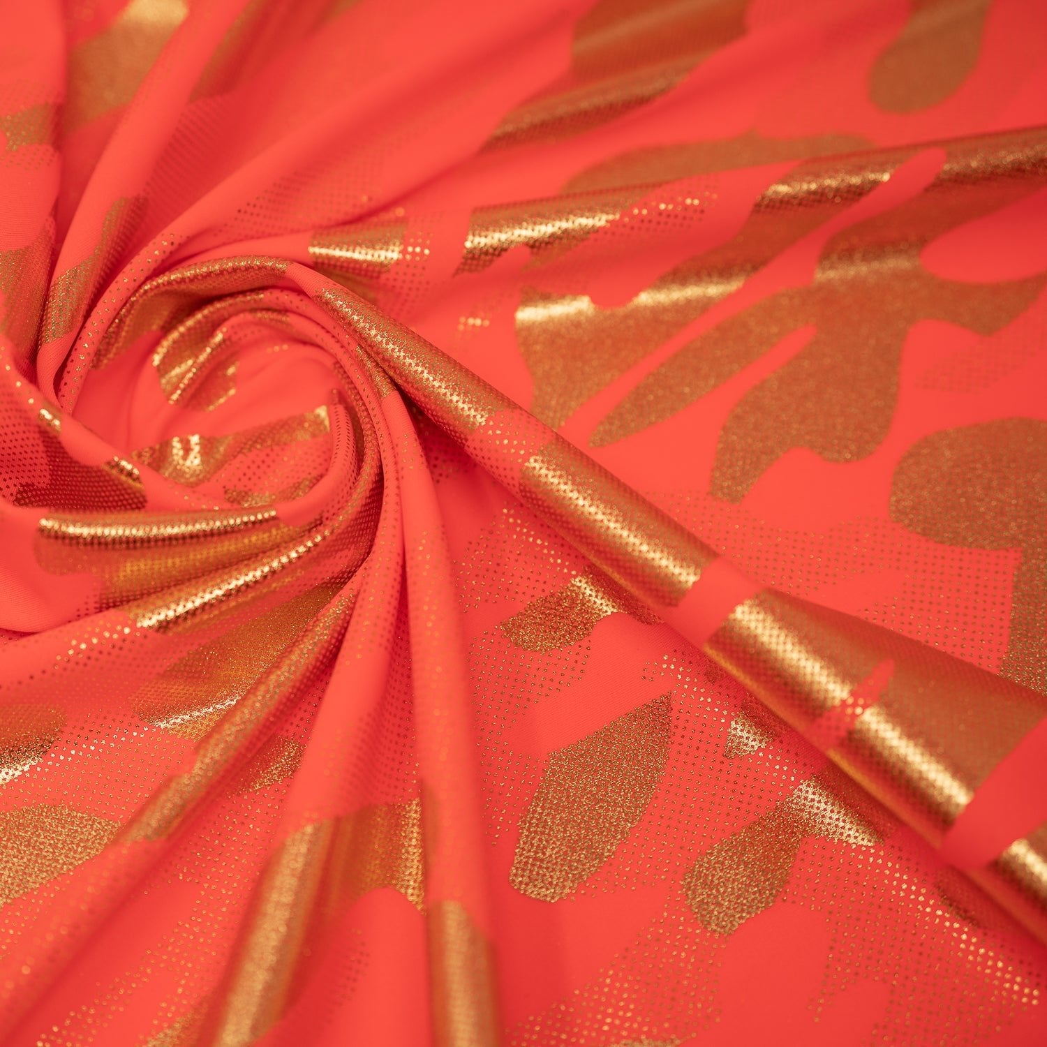 Nugi Foil Printed Spandex Fabric | CDW